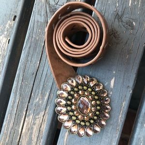 Western Buckled Belt